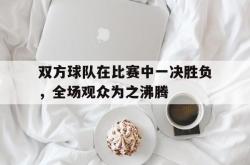 IM电竞-双方球队在比赛中一决胜负，全场观众为之沸腾